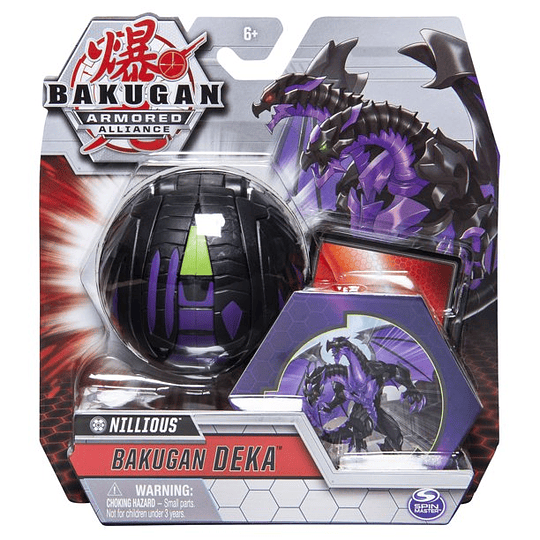 Nillious Bakugan Deka Armored Alliance (Importado Suckot) Spin Master