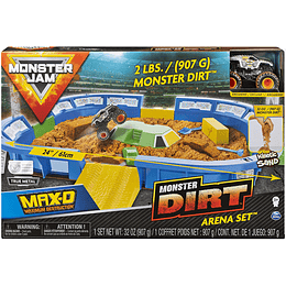 Max-D Monster Jam, Monster Dirt juego de Arena 1:64 escala