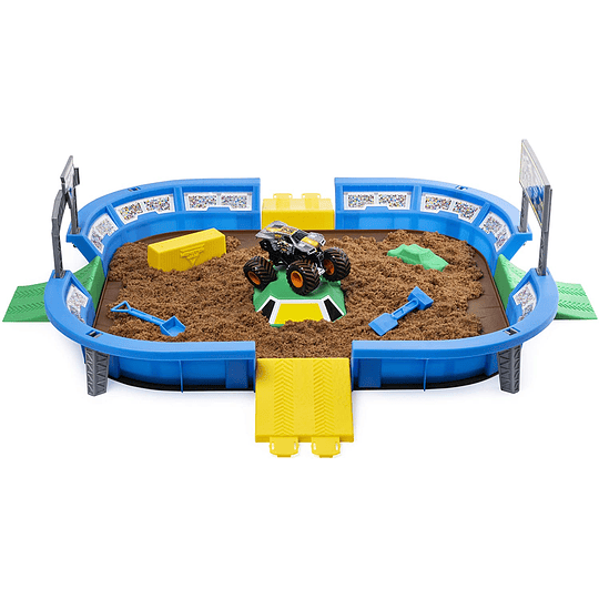 Max-D Monster Jam, Monster Dirt juego de Arena 1:64 escala