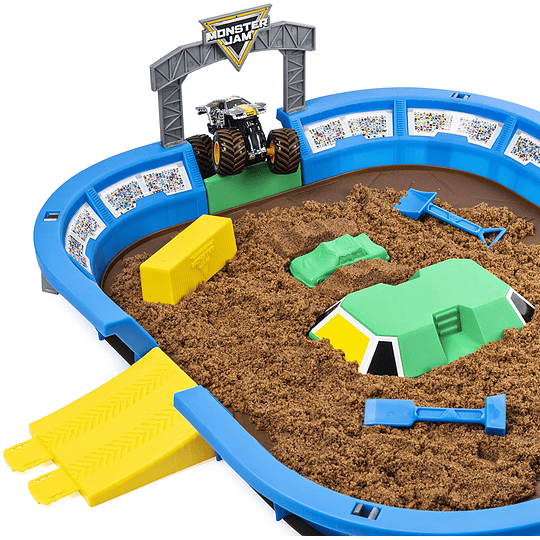 Max-D Monster Jam, Monster Dirt juego de Arena 1:64 escala