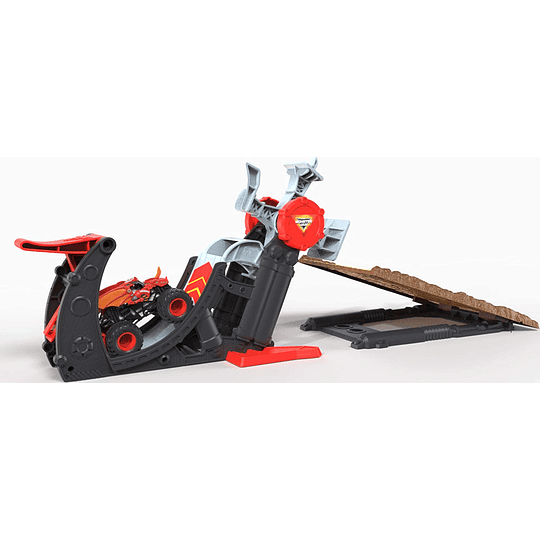  Monster Jam, juego oficial de Bakugan Dragonoid Stunt Dial con exclusivo 1:64 escala