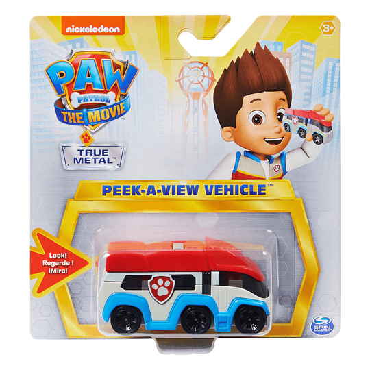 Peek-a-View de True Metal Paw Patrol Visor The Movie