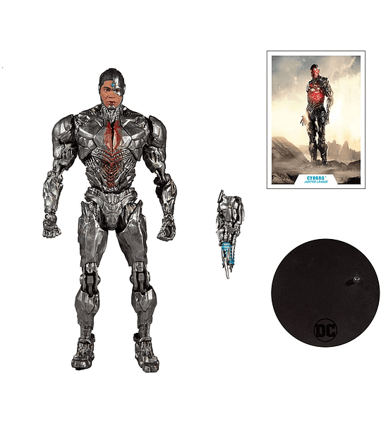 Cyborg Figura de acción McFarlane DC