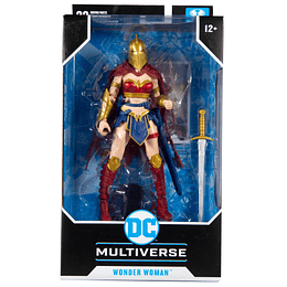 Wonder Woman with Helmet Figura de acción McFarlane DC