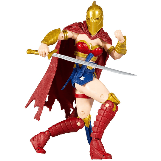 Wonder Woman with Helmet Figura de acción McFarlane DC