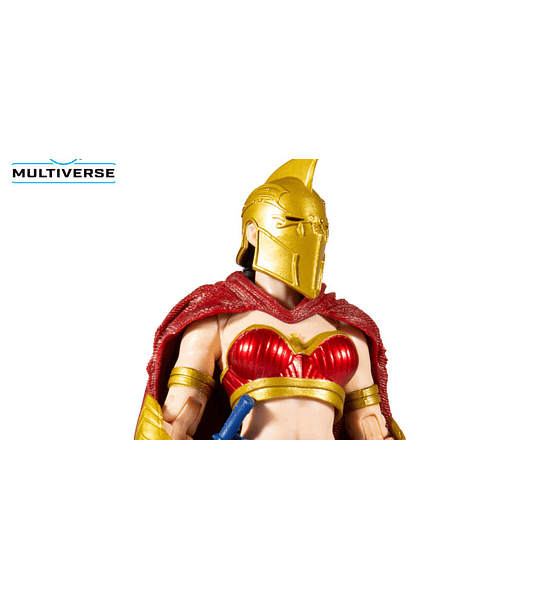 Wonder Woman with Helmet Figura de acción McFarlane DC