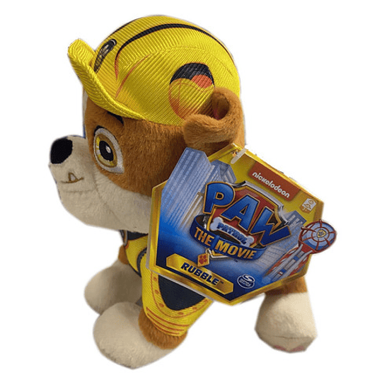 Rubble Peluche Paw Patrol The Movie