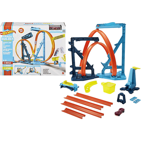 Hot Wheels Track Builder Unlimited Infinity Loop Kit