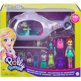 Helicóptero De Aventuras Polly Pocket