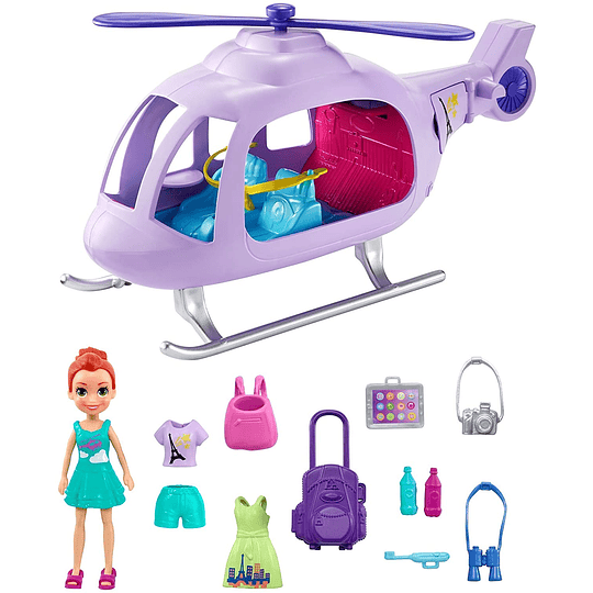 Helicóptero De Aventuras Polly Pocket