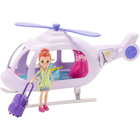 Helicóptero De Aventuras Polly Pocket