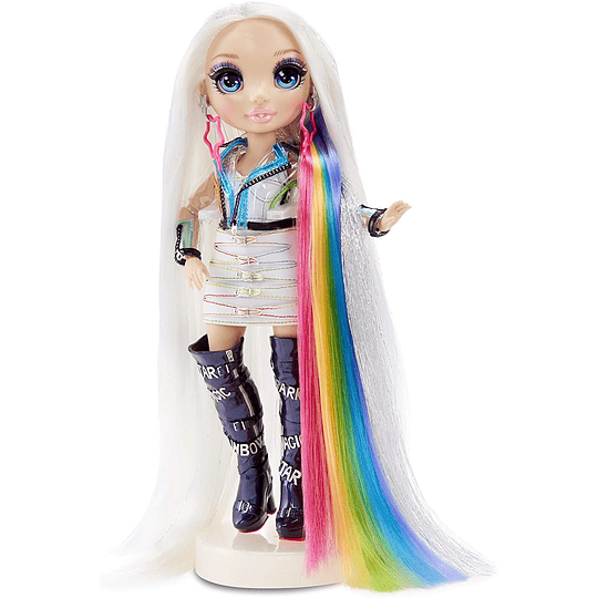 Exclusiva Muñeca Amaya Raine Rainbow High Hair Studio