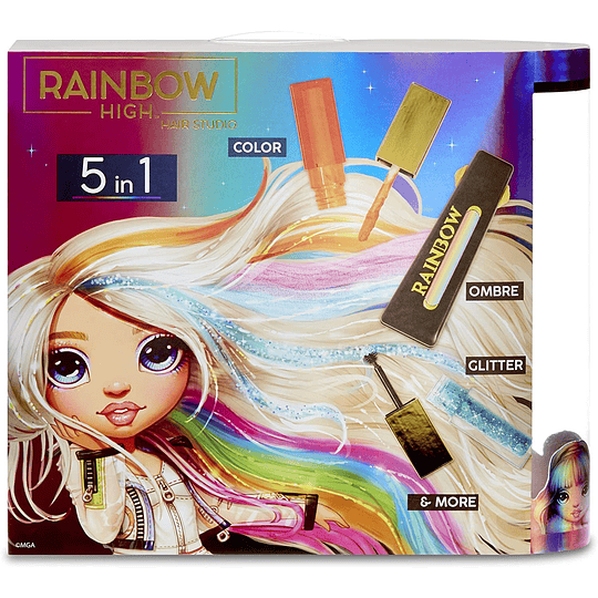 Exclusiva Muñeca Amaya Raine Rainbow High Hair Studio