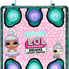  Deluxe Presente sorpresa con muñeca de edición limitada y mascota, color verde azulado 