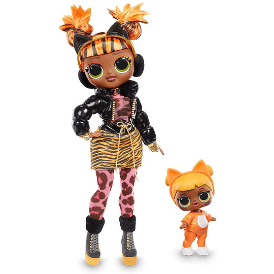 Missy Meow y Baby Cat Doll con 25 sorpresas  L.O.L. Surprise! O.M.G