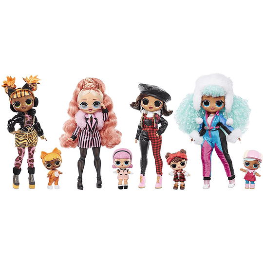 Missy Meow y Baby Cat Doll con 25 sorpresas  L.O.L. Surprise! O.M.G