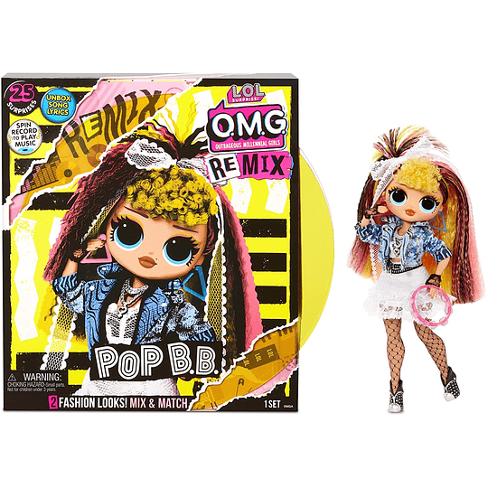 Pop B.B LOL Surprise OMG Remix 25 sorpresas