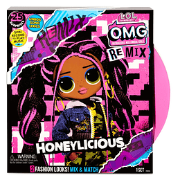 Honeylicious LOL Surprise OMG Remix 25 sorpresas