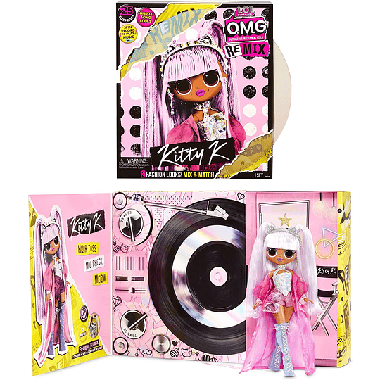 Kitty K LOL Surprise OMG Remix 25 sorpresas