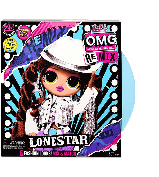 Lonestar LOL Surprise OMG Remix 25 sorpresas