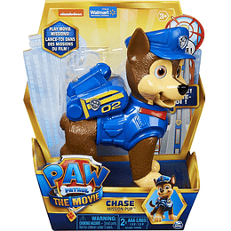 Chase exclusivo con sonido Paw Patrol The Movie Mission Pup