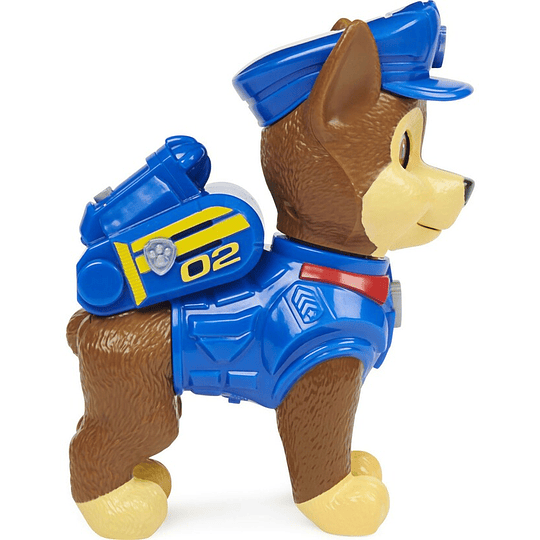 Chase exclusivo con sonido Paw Patrol The Movie Mission Pup