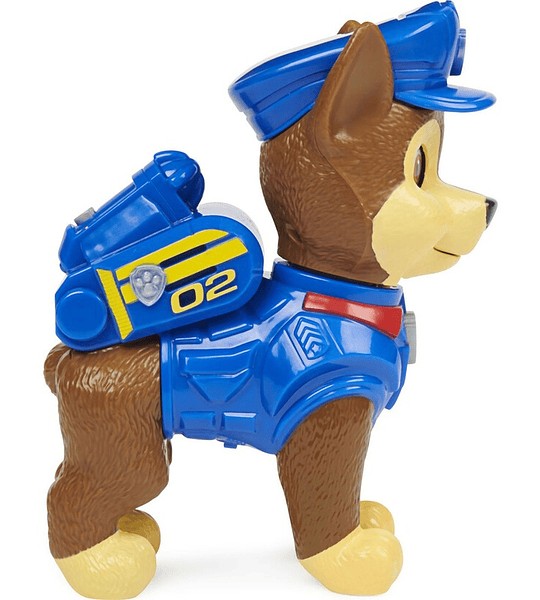Chase exclusivo con sonido Paw Patrol The Movie Mission Pup