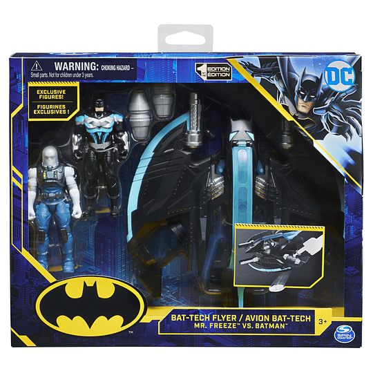 Batman V/S MR Freeze Avion Bat Tech