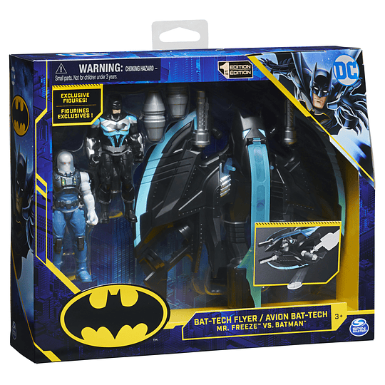 Batman V/S MR Freeze Avion Bat Tech