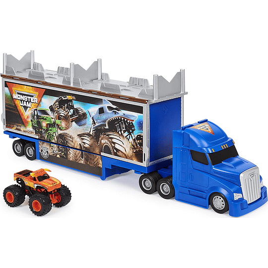 Camión Transformable con exclusivo Toro Loco escala 1:64