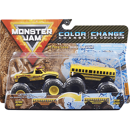 El Toro Loco Yellow vs Higher Education School Bus cambio de Color