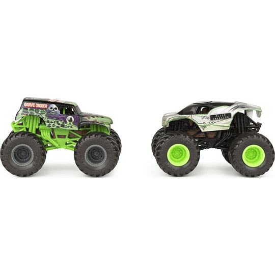Grave Digger vs. Alien Invasion Cambian de Color Escala 1:64