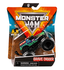  Grave Digger Monster Jam escala 1:64