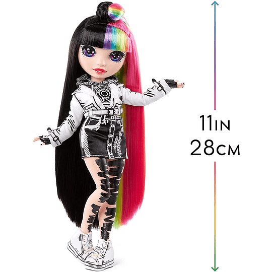 Jett Dawson Rainbow High 2021 colección Art of Fashion Edición limitada