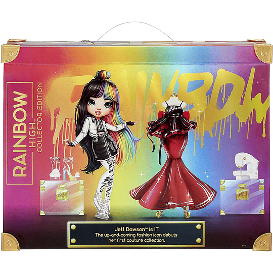 Jett Dawson Rainbow High 2021 colección Art of Fashion Edición limitada