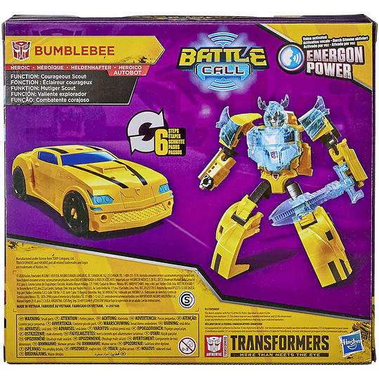  Transformers Bumblebee Cyberverse Adventures Battle Call Trooper Class