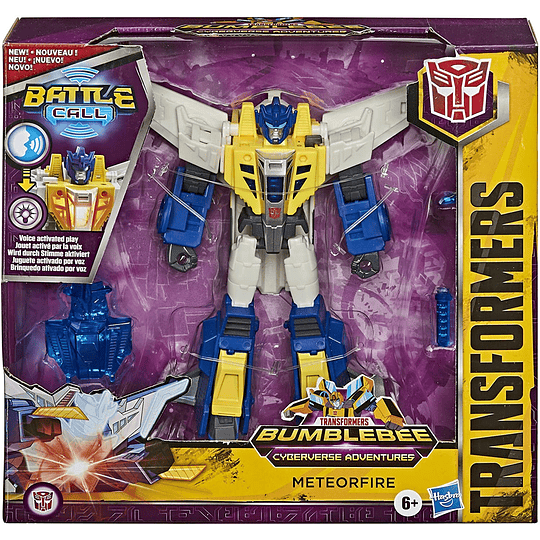 Meteor Fire Transformers Cyberverse Adventures: Battle Call Trooper