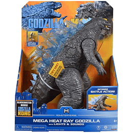 Godzilla Mega Heat Ray con Luz y Sonido