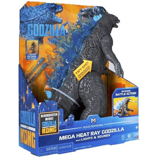 Godzilla Mega Heat Ray con Luz y Sonido