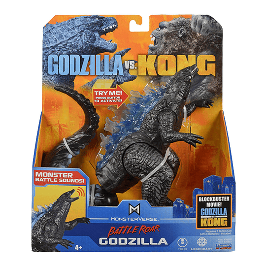 Godzilla Deluxe Battle Roar con sonido Monsterverse