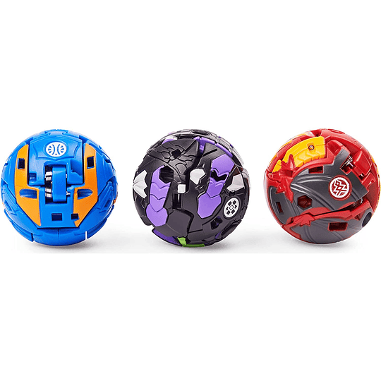 Bakugan Geogan Rising Darkus Toronoid Ultra, Pyrus Behemos, Aquos Ninjiton Pack