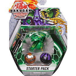 Bakugan Geogan Rising Ventus Apophix Ultra, Darkus Crakanoid, Spear fin Aurelus