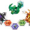 Bakugan Geogan Rising Ventus Apophix Ultra, Darkus Crakanoid, Spear fin Aurelus