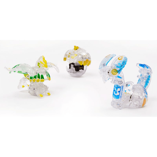 Bakugan Geogan Rising Apophix Ultra, Auratoa y Harperion Pack