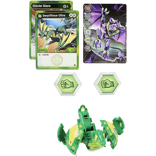 Ventus Serpillious Ultra Bakugan Geogan Rising 2021 