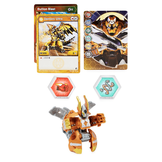 Ventus Demorc Ultra Bakugan Geogan Rising 2021