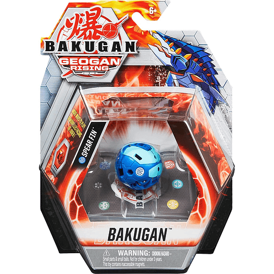 Aquos Spear Fin Bakugan Geogan Rising 2021