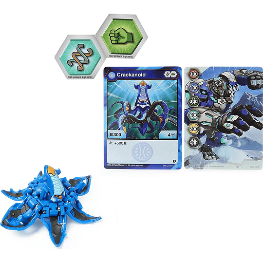 Aquos Crakanoid Bakugan Geogan Rising 2021