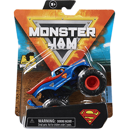 Superman escala 1:64 Monster Jam 2021 Spin Master
