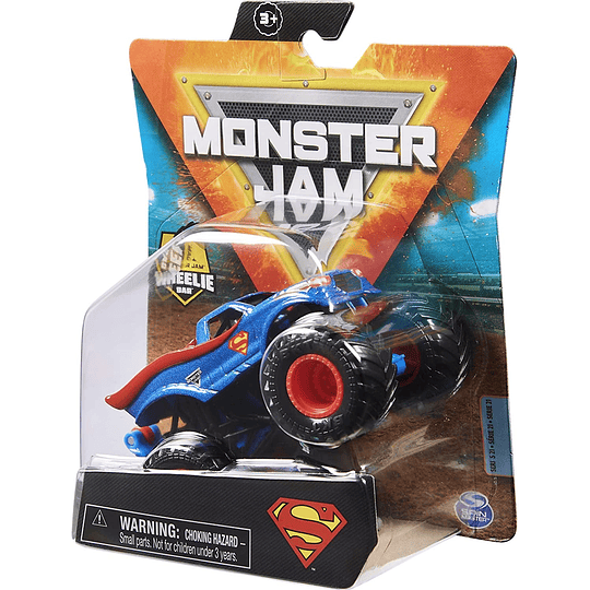 Superman escala 1:64 Monster Jam 2021 Spin Master